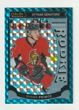 2015-16 O-Pee-Chee Platinum Marquee Blue Cubes #M9 Shane Prince rookie card #/75