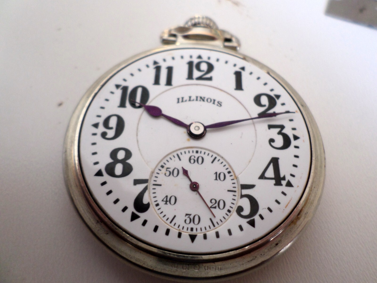 ILLINOIS BUNN SPECIAL TYPE III 21j 60-Hr 14k GF, 16s RR GRADE POCKET WATCH NICE - Picture 12 of 19