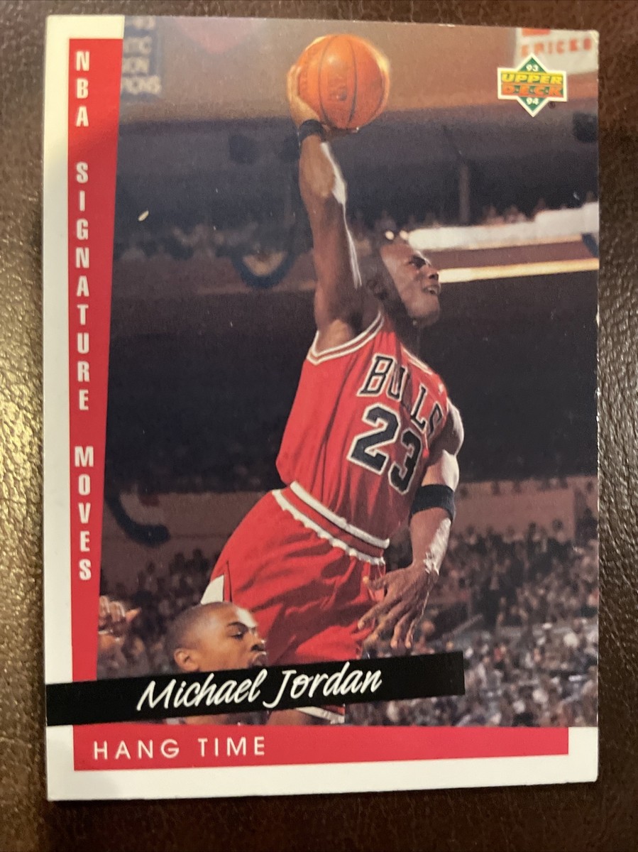 1993 Upper Deck Michael Jordan #237 HOF Hang Time Chicago Bulls