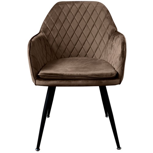 Esszimmerstühle Design Stuhl mit Arm-Rücklehne Wohnzimmerstuhl Polsterstuhl Samt - Bild 15 von 48