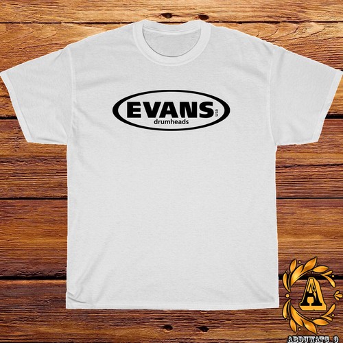 Neu EVANS Drums Drumheads Logo schwarz/sport grau/weiß/marine/rot T-Shirt S-5XL - Bild 11 von 13