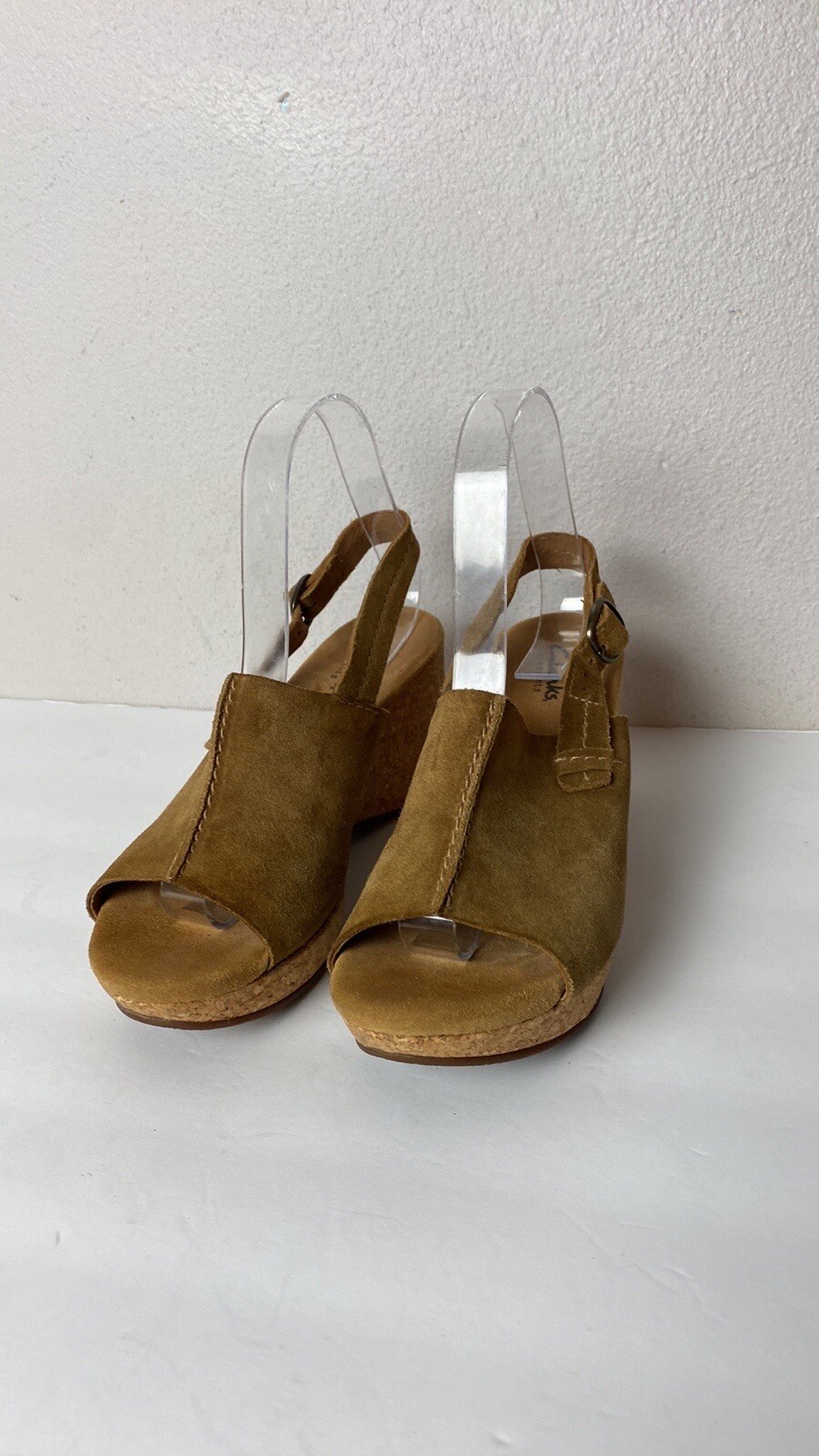 clarks platform heels