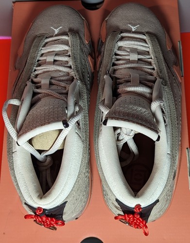Size 6 - Jordan 14 Retro Low x Clot Sepia Stone - Picture 5 of 8