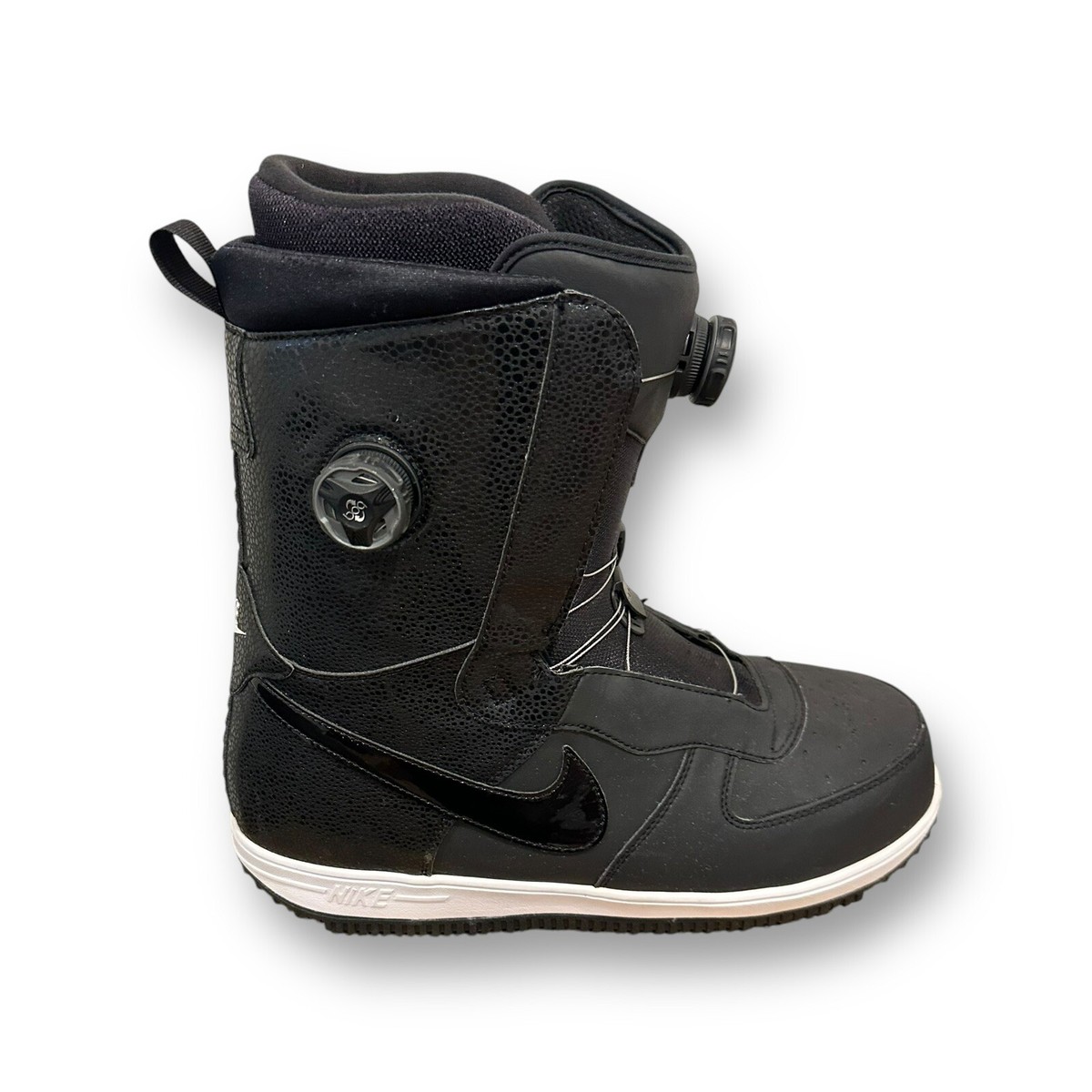 Nike Zoom Force 1 X Double BOA ZF1 Snowboard Boots Black Size 12