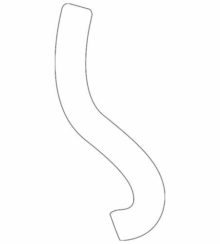 Cristal del espejo lateral derecho para Ford Super Duty 2005-2007 (N/P 4C3Z-17K707-EA)