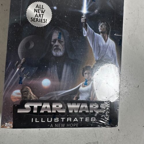 2013 Topps Star Wars Illustrated A New Hope Trading Cards, 6 Cards - 24 Packs - Picture 3 of 8