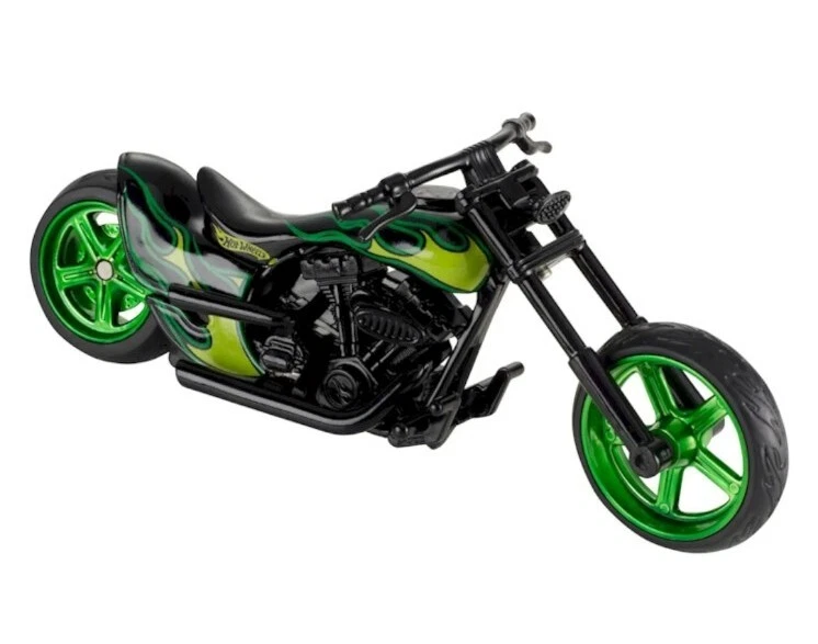 Hot Wheels X4221 TWIN FLAME & ROLLIN' THUNDER Motocicleta Die Cast Modelo NUEVO/RARO Foto 3 de 4