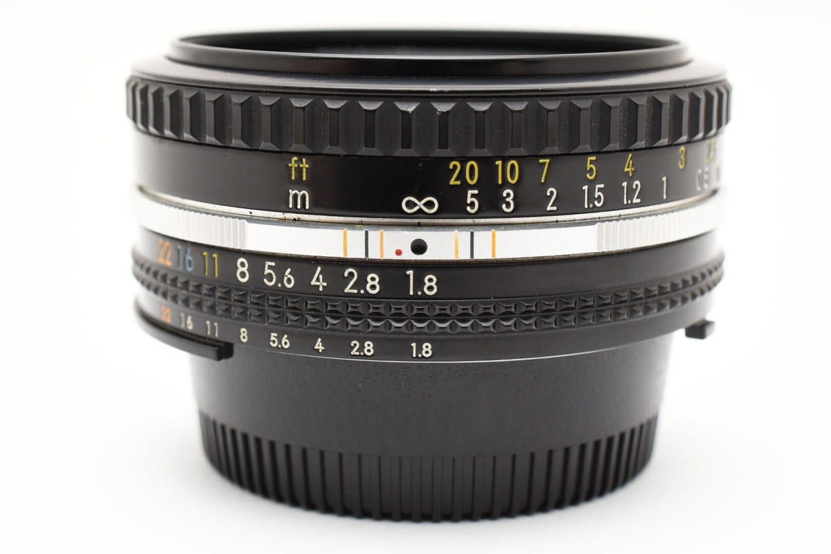 TOP MINT】 Nikon AI-S 50mm F1.8 Pancake MF Lens From Japan