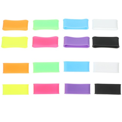 16 Pcs Skid Ring Badminton Accessories Reusable Overgrip Protector