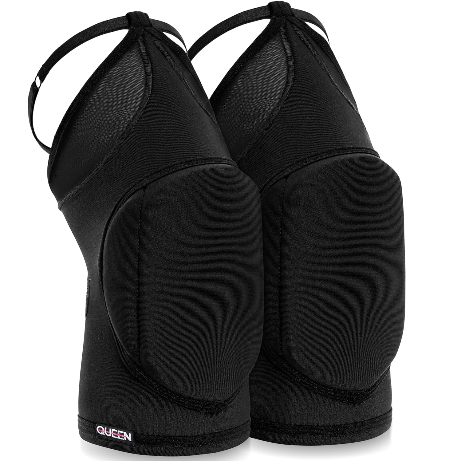 – Black Fire – Pole Dance Knee Pads – Perfect Woman Protection for Ballet Modern