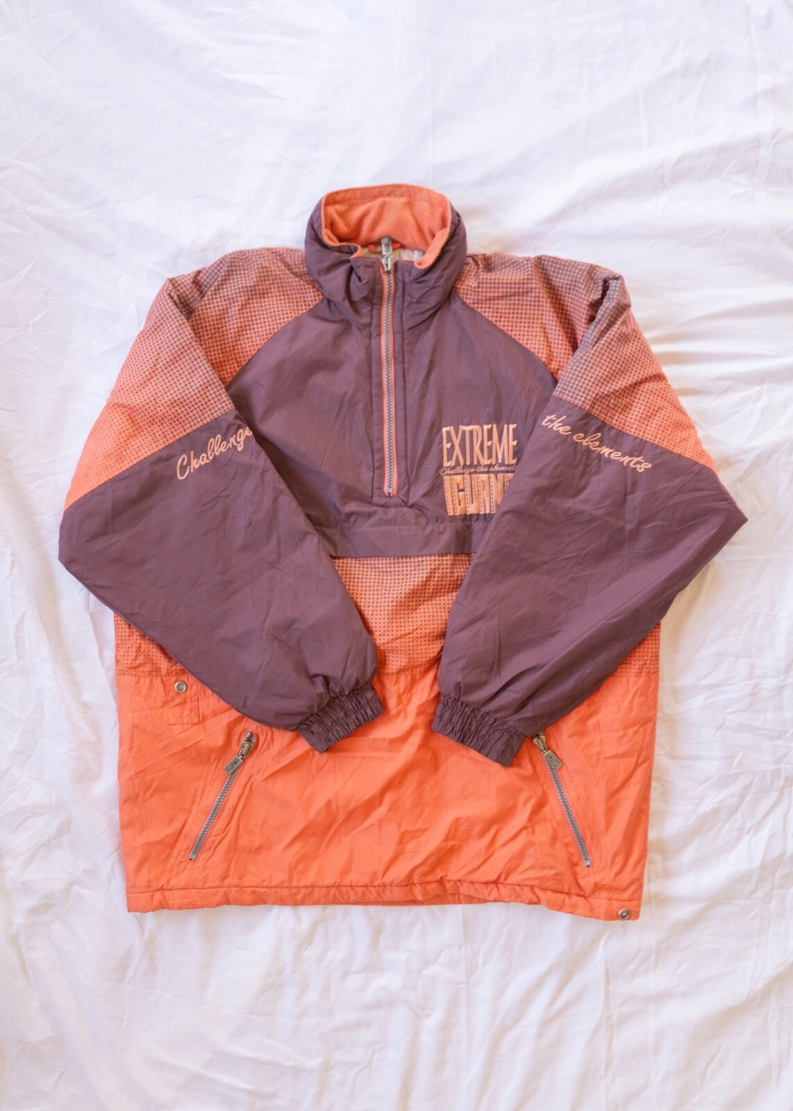 IGUANA WATERPROOF SKIING Jacket - Size XL - Orange - Good Condition - Men’s