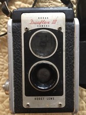Vintage Kodak Duaflex III Camera Kodet Lens