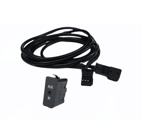 Aux-in Female with Cable for BMW E39 E46 E38 E53 X5 NAVIGATION Professional 16:9 - Picture 1 of 2