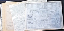 Vintage Cleveland Model Airplane Plans SF Series -YOU PICK- Choice-1900 to 1938