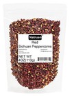 Natruen Szechuan Red Peppercorn Whole 4oz, Red Sichuan Pepper corns