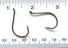 1000 GT 2X Offset Circle Fish Fishing Hooks size 1/0 - bulk 7384