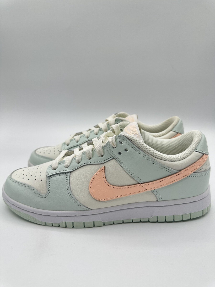 Nike Women's Dunk Low Barely Green Size 8.5 Mint Blue