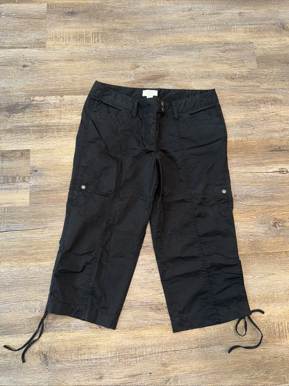 Ann Taylor/ Loft Women’s Size 8Petite Black Crop Capri