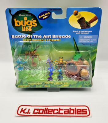62219kaさん専用　my little bugs 新品未使用未開封 1998 Mattel A Bugs Life Battle Of The Ant Brigade Factory Sealed