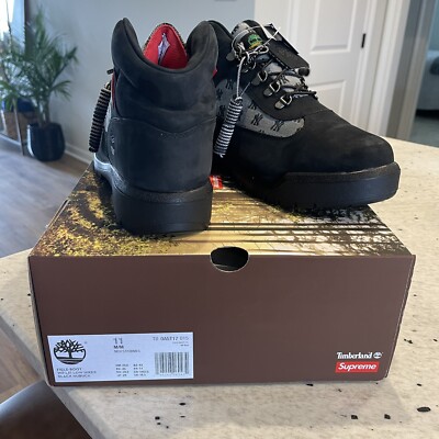 Supreme X Timberland X New York Yankees Field Boots Size 11