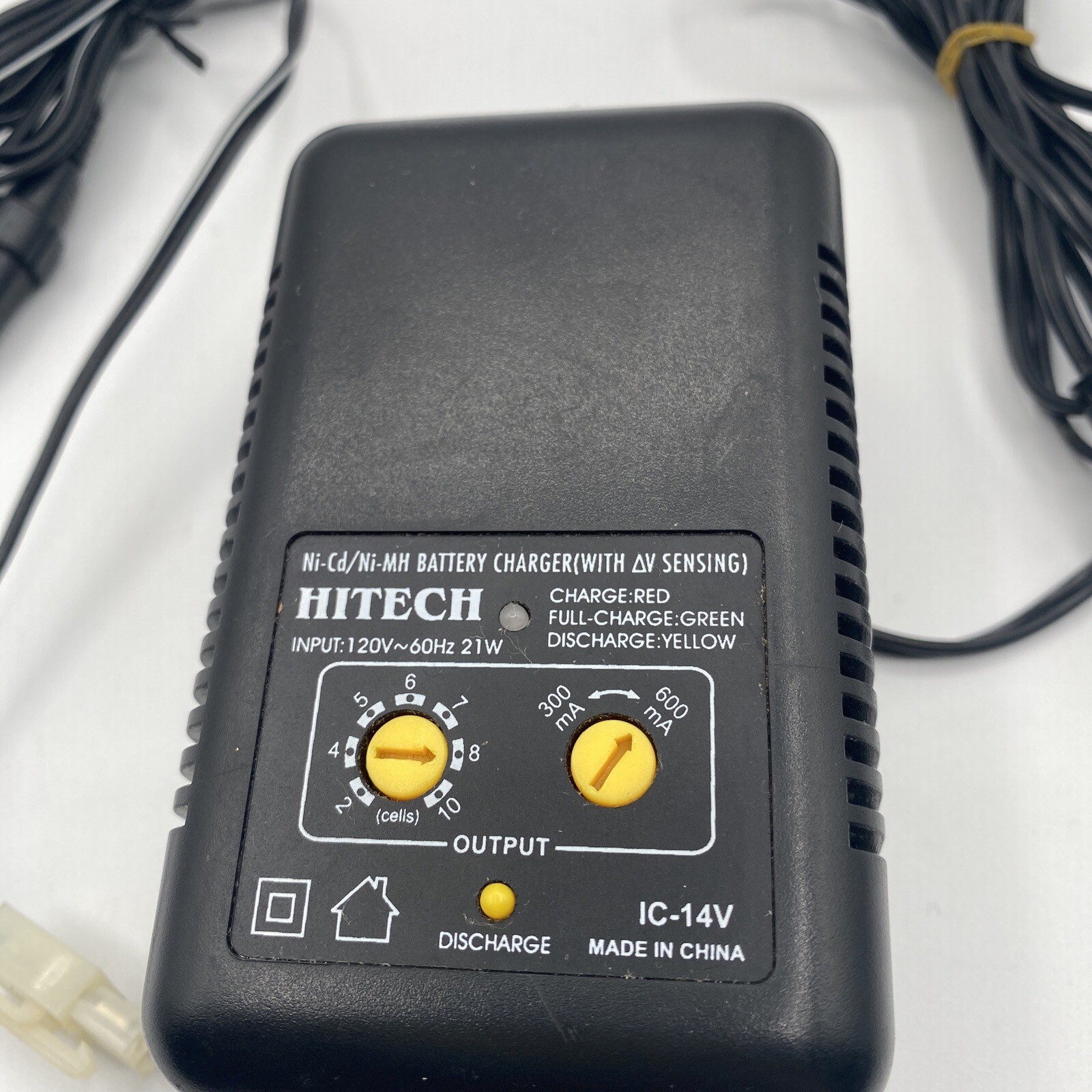 Hitech AC Power Supply Adapter Input: AC 120V 60Hz 6W Output: DC 9V ...