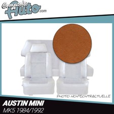 Garnitures sièges avant et banquette arrière pour Austin Mini MK5 simili sahara