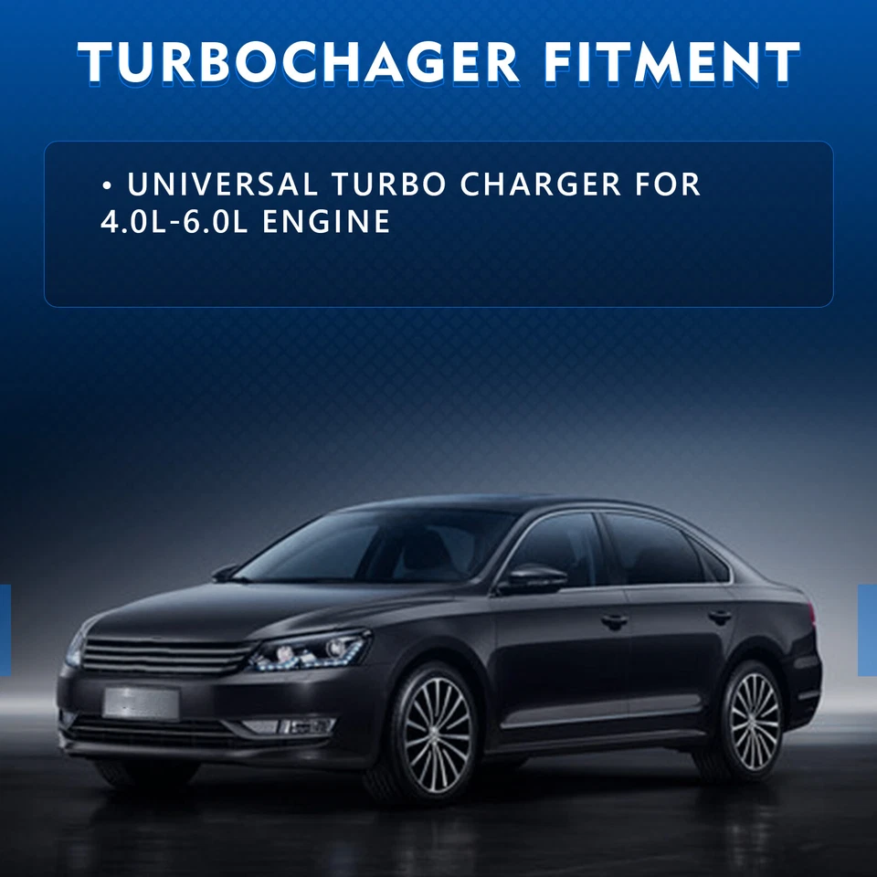 GT45 TURBOCHARGER/TURBO 800+HP BOOST UNIVERSAL T4 V-BAND 1.05 A/R 98 COMPRESSOR Foto 2 de 4