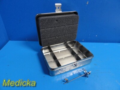 Hitachi Aloka Transrectal Puncture Adapter Set/Needle Guide W/ Case ~ 30121