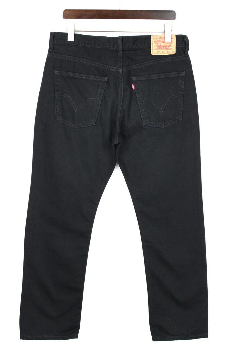 Levi Strauss Co.581 06 Jeans Uomo W36 L30 Dritto Fit Zip Fly