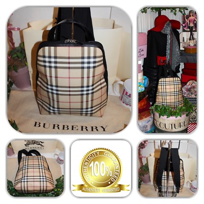 CHIC-BURBERRY SIGNATURE KIDS BACKPACK!