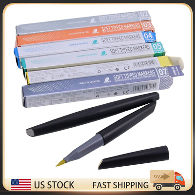 DSPIAE MK/MKM Waterproof Soft Tipped Marker Pen Acrylic For Plastic Model KitsXJ