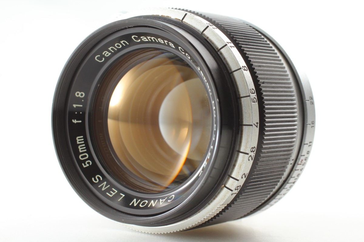 As-Is] CANON 50mm f1.8 Leica screw mount L39 LTM Camera Lens