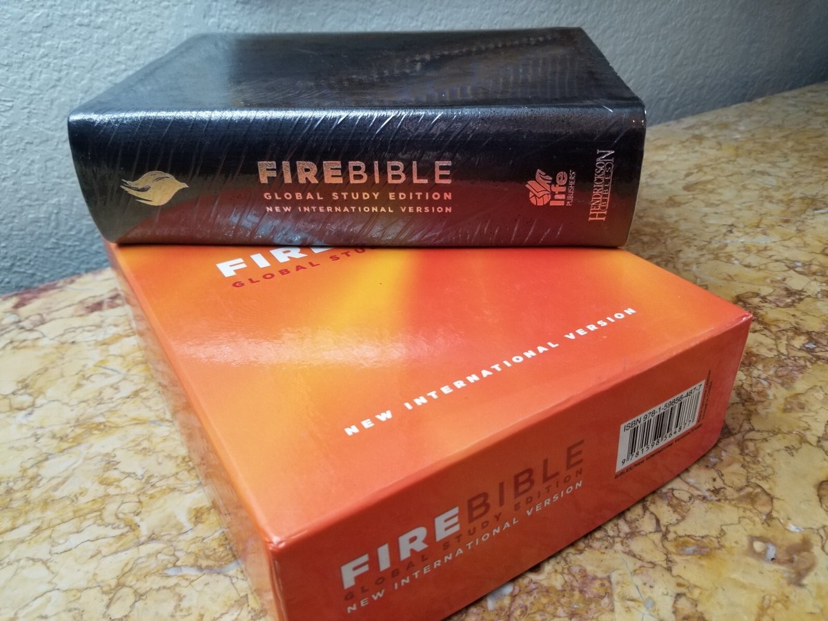 FireBible, Global Study Edition: New International Version Black
