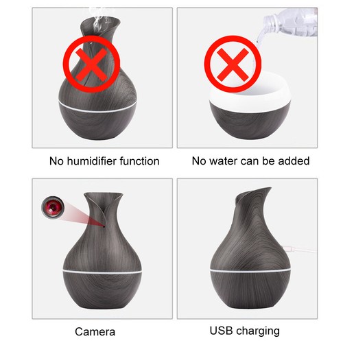 HD 1080P Wifi Camera Air Humidifier Design Home Security NanyCam Video DVR LOT - Picture 9 of 18