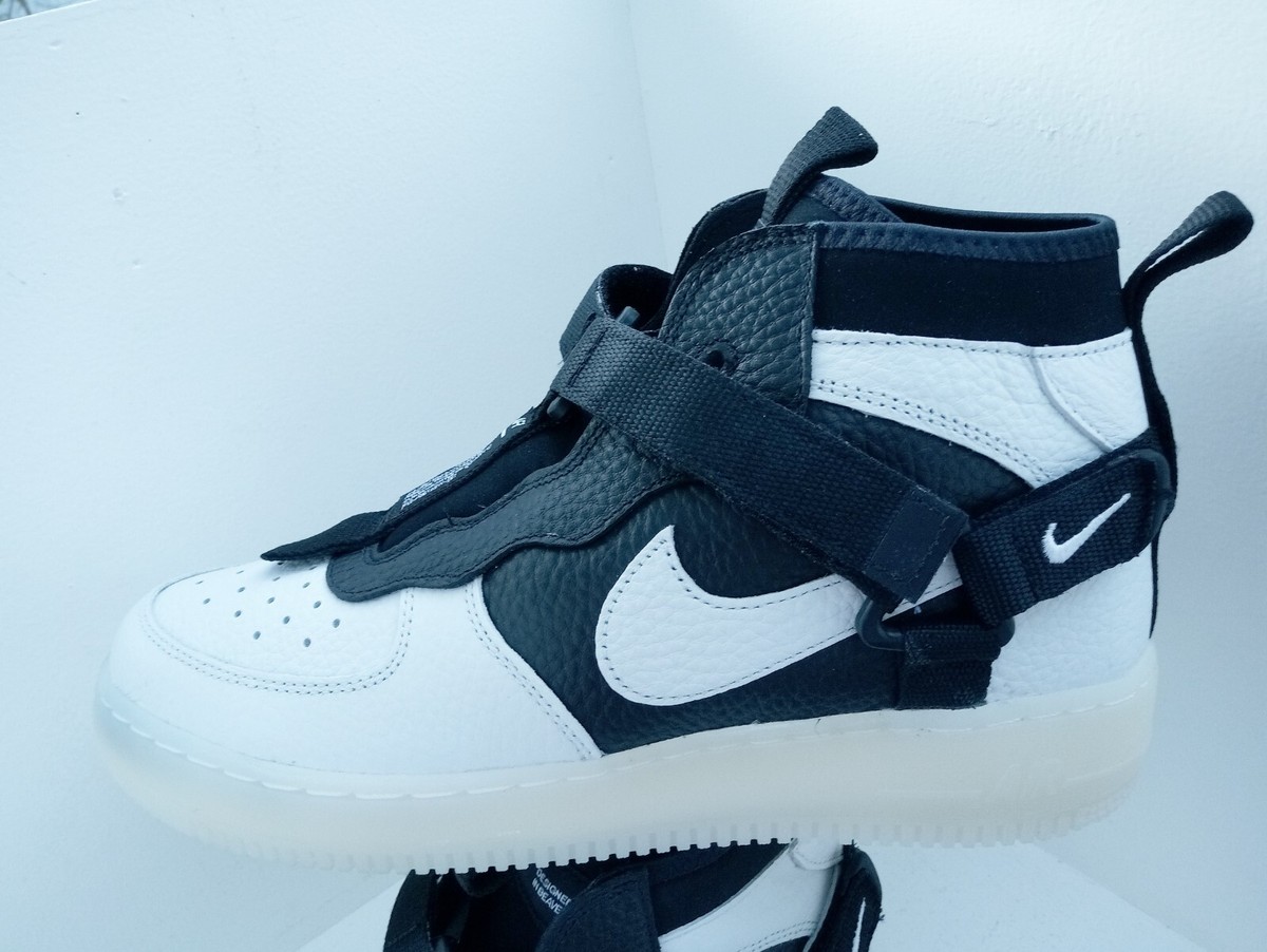 NIKE AIR FORCE 1 UTILITY MID (GS) SHOES. YOUTH'S SIZE: 7Y