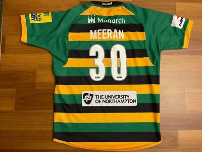 Northampton Saints Rugby Shirt Jersey Trikot Burrda Sport L Northampton Saints Rugby Shirt Jersey Trikot Burrda Sport L