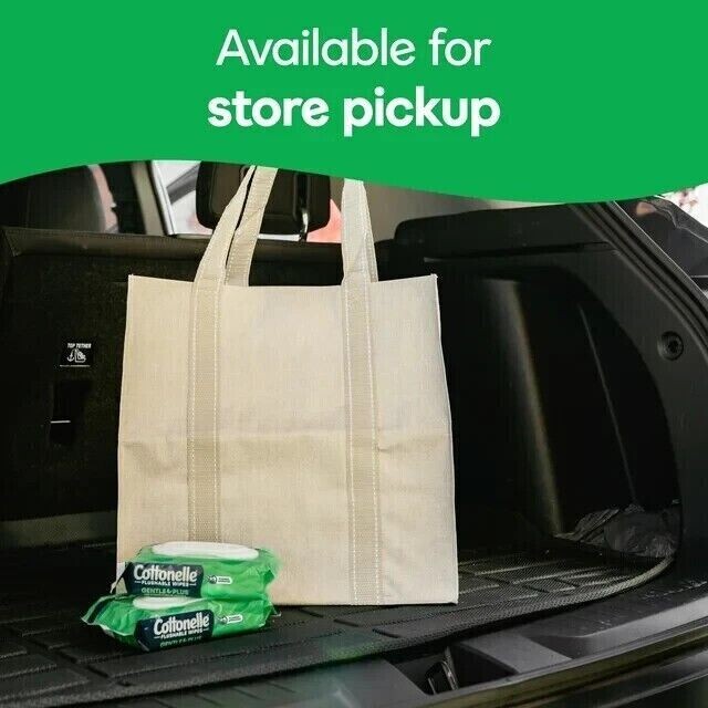 Cottonelle GentlePlus Flushable Wet Wipes with Aloe & Vitamin E, Adult