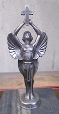 Rare Religious Guardian Angel Ratrod Hotrod Car Hood Ornament