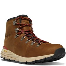 Danner Mountain 600 Leaf GTX Boots - Grizzly Brown/Rhodo Red