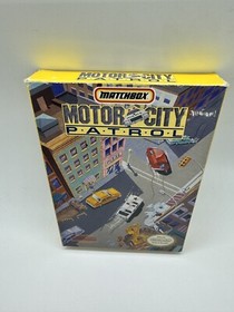 Matchbox: Motor City Patrol Nintendo NES Complete CIB Rare!!!