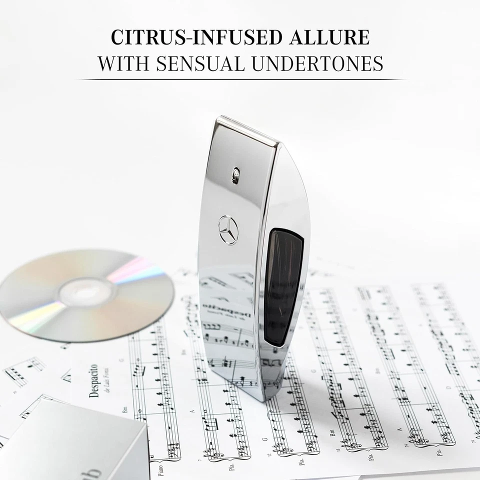 Mercedes-Benz Club Cologne for Men - 3.4 Fl Oz Long Lasting EDT Luxury Perfume - Image 2 of 4