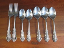 Lot Oneida Artistry Southern Baroque Flatware 2 Forks 2 Teaspoons 3 Table Spoons