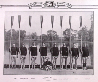 1925 Princeton University Bric a Brac Page Crew Team Group Picture