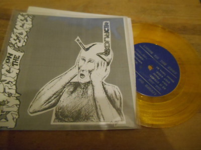 7'' VA Punk Living On The Edge (4 Song) POSITIVE VIBES colored