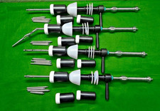 4Pc Mangeshkar Type Uterine Manipulator 10mmx330mm Articulating SS Surgical Tool