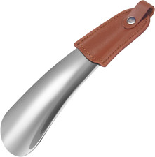 Shoe Horn Metal, 6.6 Long Shoe Helper Shoehorn, Travel Shoe Horn For Me