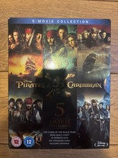 Pirates of the Caribbean 5-Movie Collection 4K UHD Blu-ray Box Set
