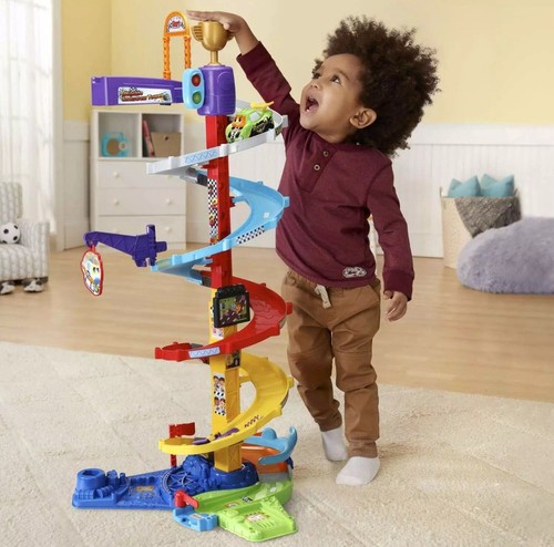 Go Go Smart Wheels Ultimate Corkscrew Tower Multicolor Toy Vehicle Set - Picture 10 of 10
