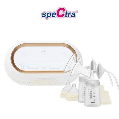 Spectra Dual Compact Milchpumpe 2 Flaschen Set FedEx aus Korea