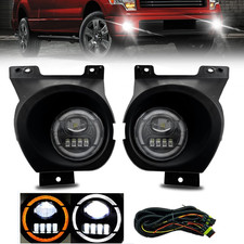 Leddrl Fog Lights Compatible With 2011 2012 2013 2014 Ford F150 1 Pair Front B Leddrl Fog Lights Compatible With 2011 2012 2013 2014 Ford F150 1 Pair Front B